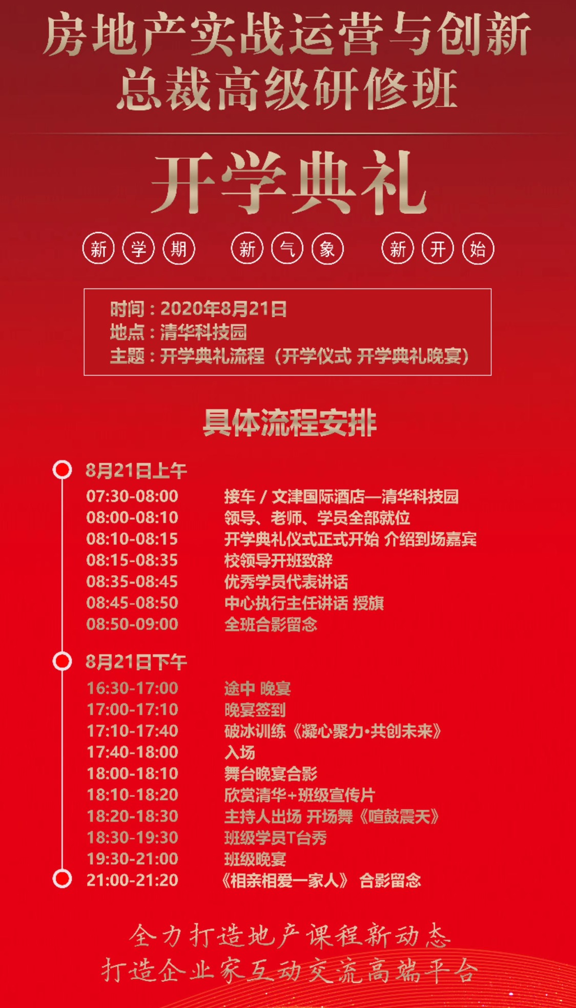 报名房地产实战创新总裁高级研修班有什么收获？