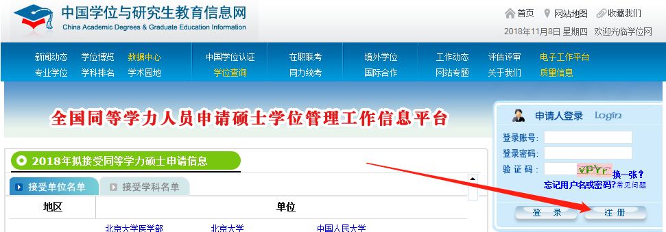 2020同等学力全国统考时间