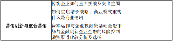 北京大学新时代企业工商管理高级研修班