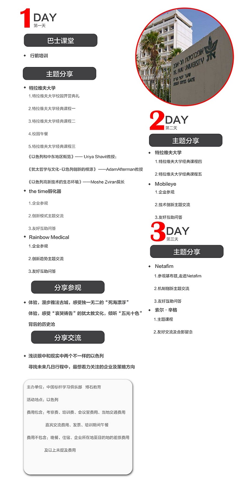 走进以色列 — 创新与创业加速深度研修班