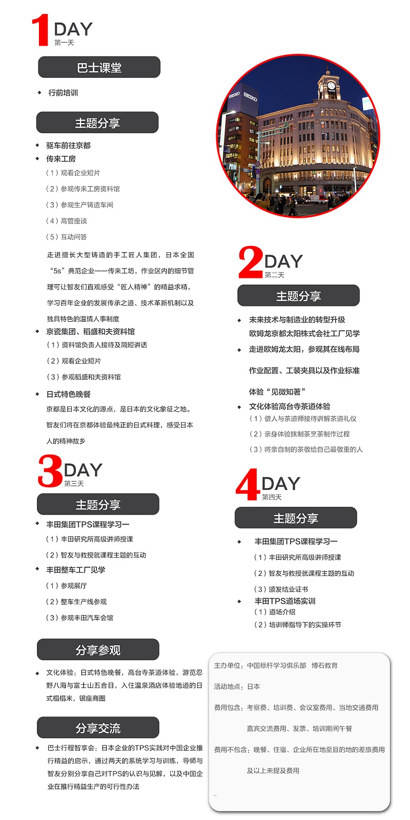 走进日本 — 丰田精益生产深度研修班