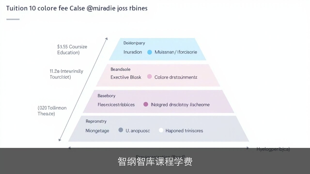 智纲智库课程分类和学费汇总介绍