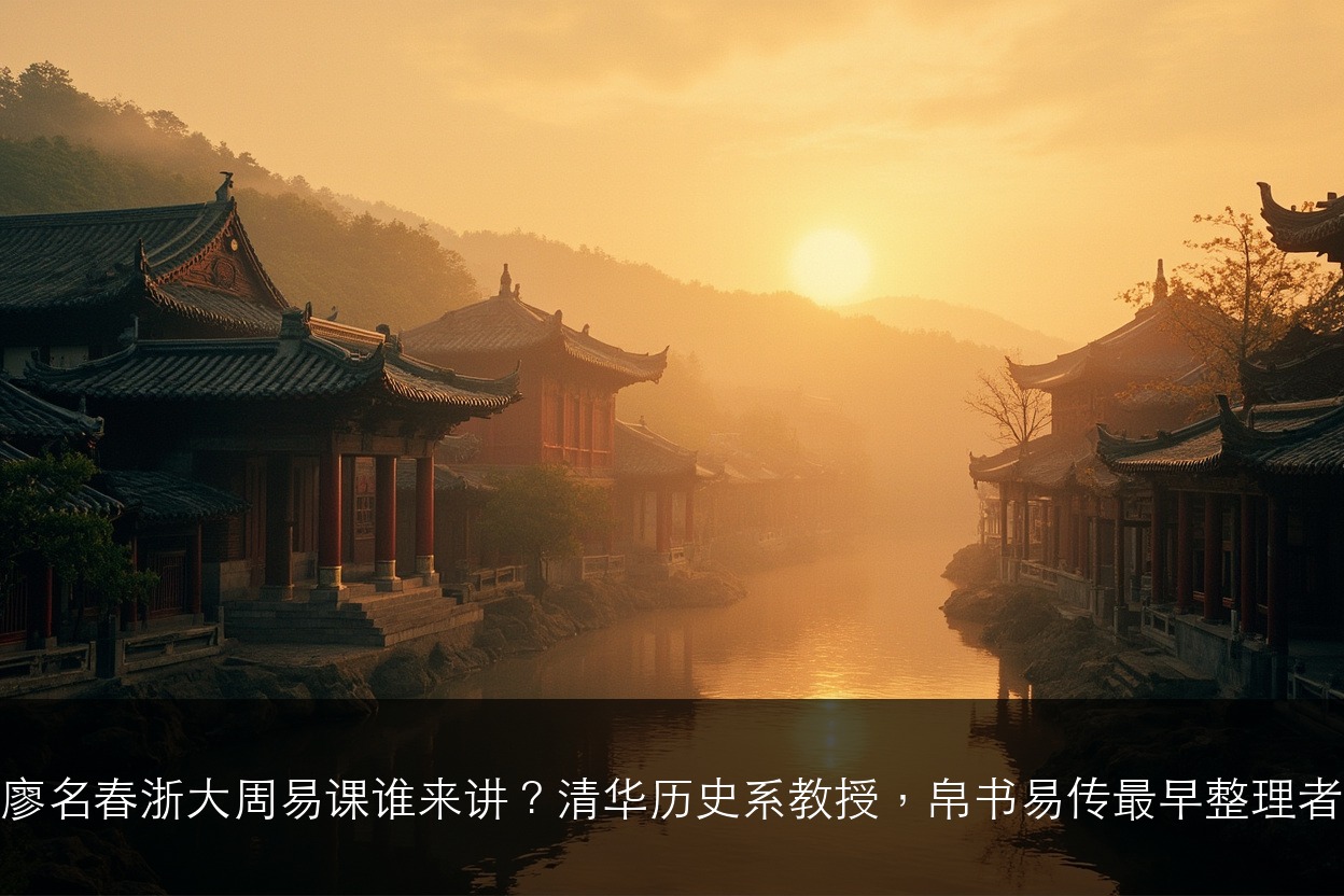 廖名春浙大周易课谁来讲?清华历史系教授,帛书易传最早整理者