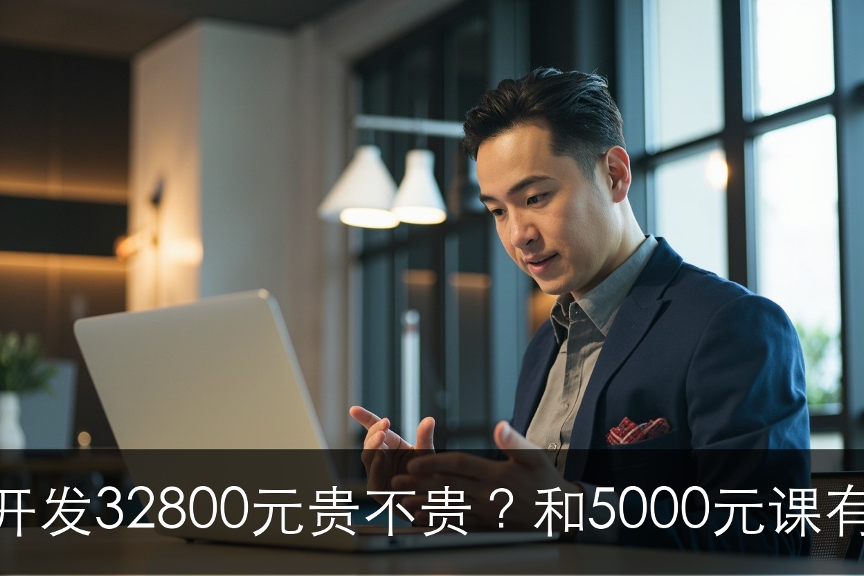 AI智能应用开发32800元贵不贵？和5000元课有什么区别？