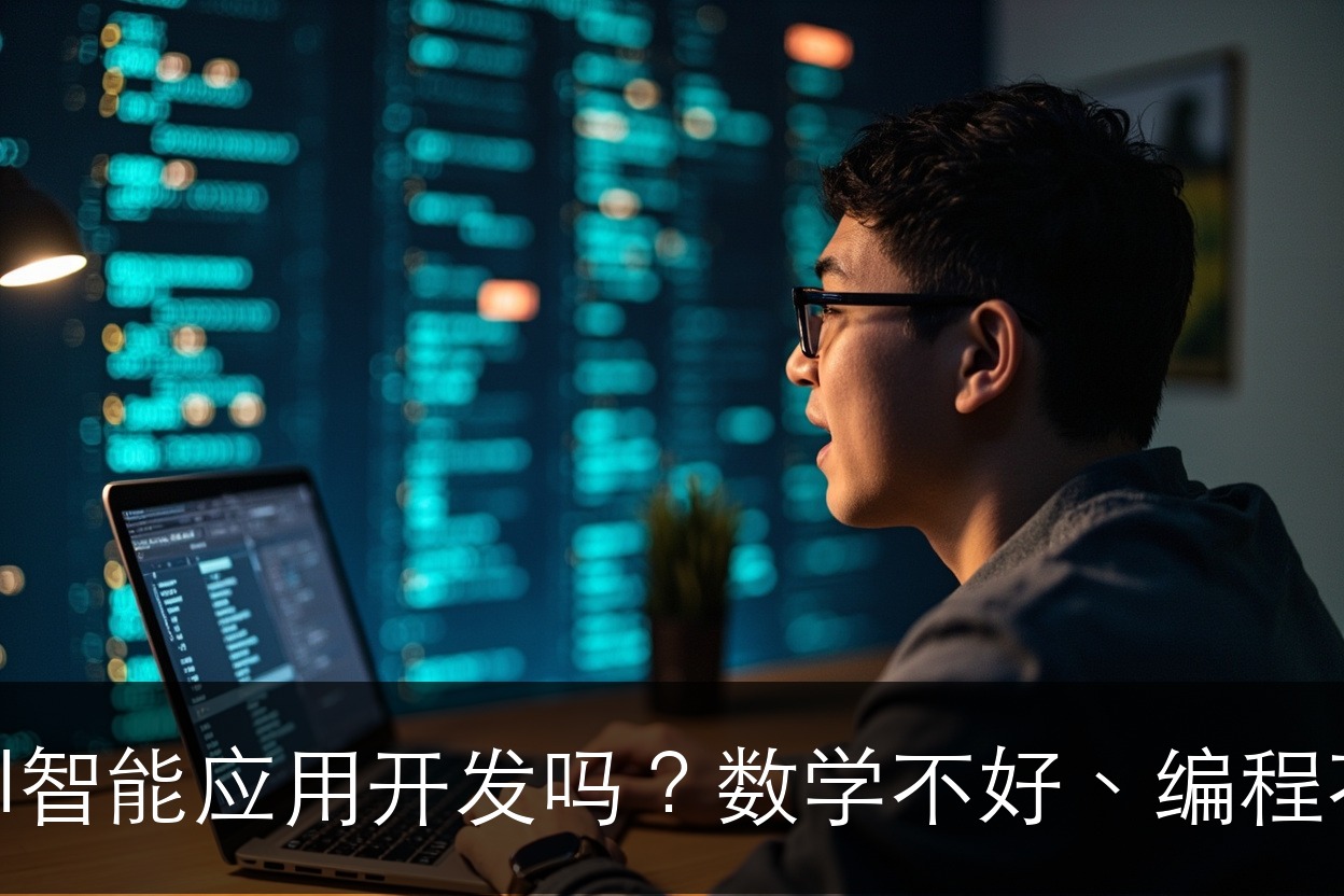 零基础能学AI智能应用开发吗？数学不好、编程不会怎么办？