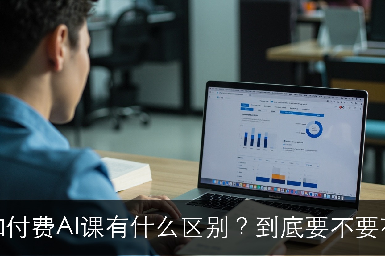 免费AI课和付费AI课有什么区别？到底要不要花钱学AI？