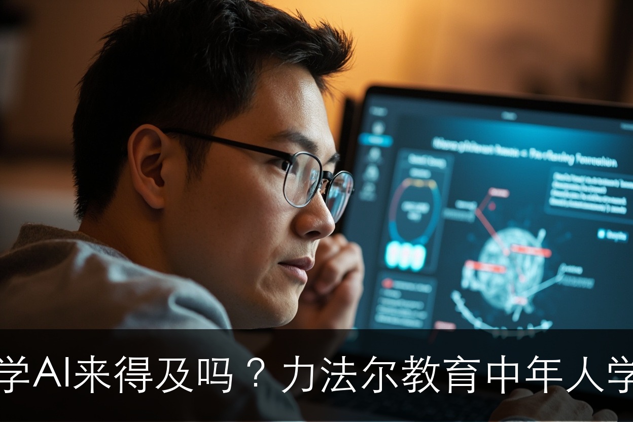 30岁转行学AI来得及吗？力法尔教育中年人学得动吗？