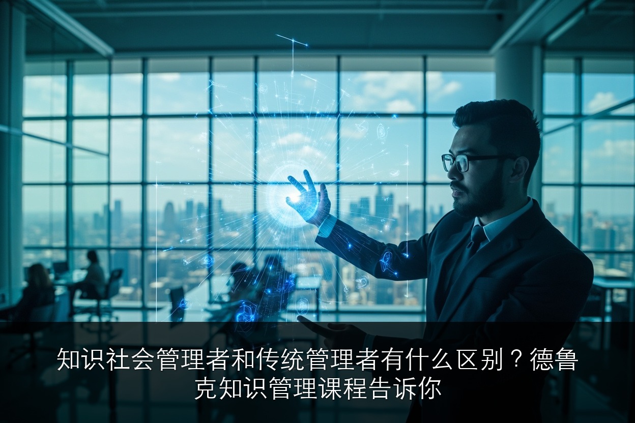 知识社会管理者和传统管理者有什么区别？德鲁克知识管理课程告诉你
