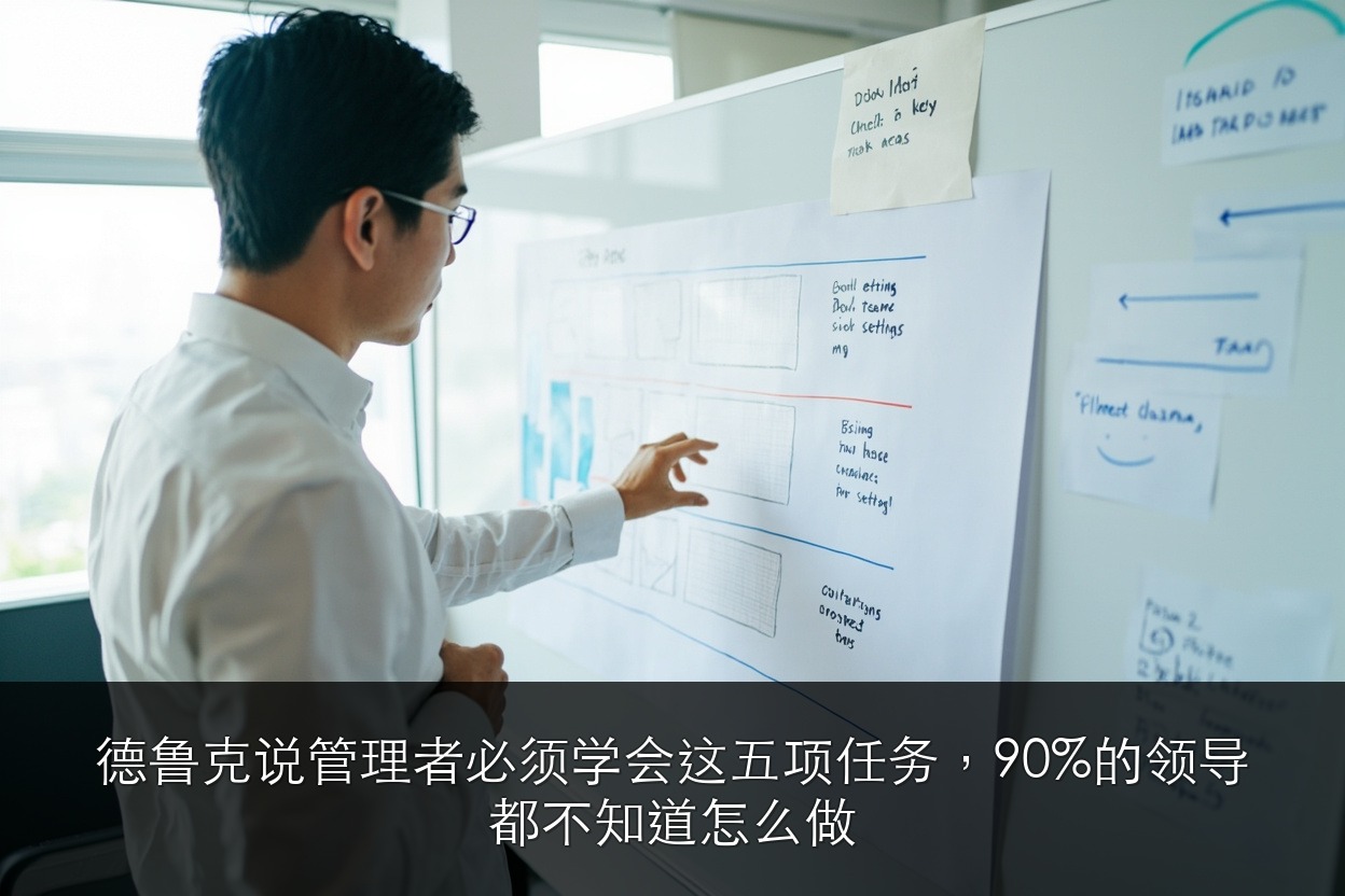 德鲁克说管理者必须学会这五项任务，90%的领导都不知道怎么做