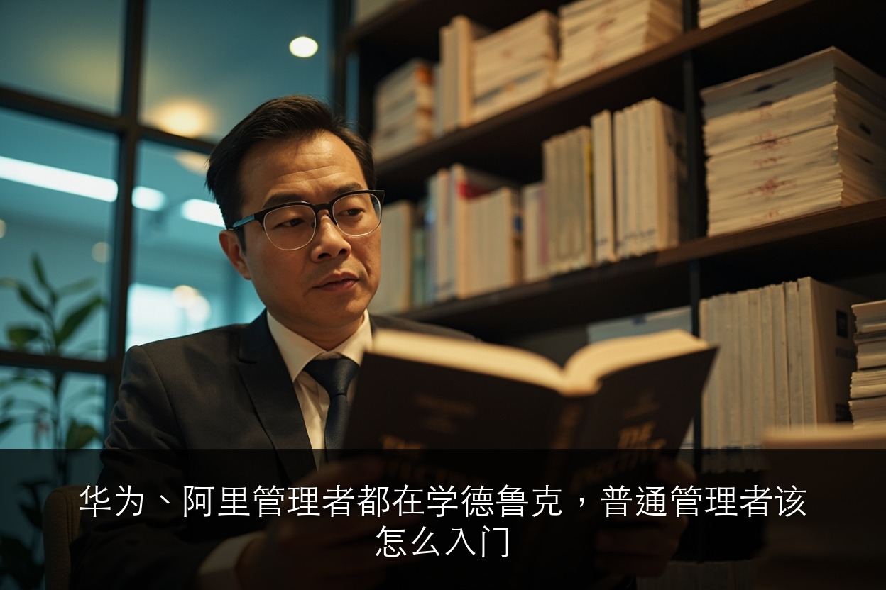 华为、阿里管理者都在学德鲁克，普通管理者该怎么入门