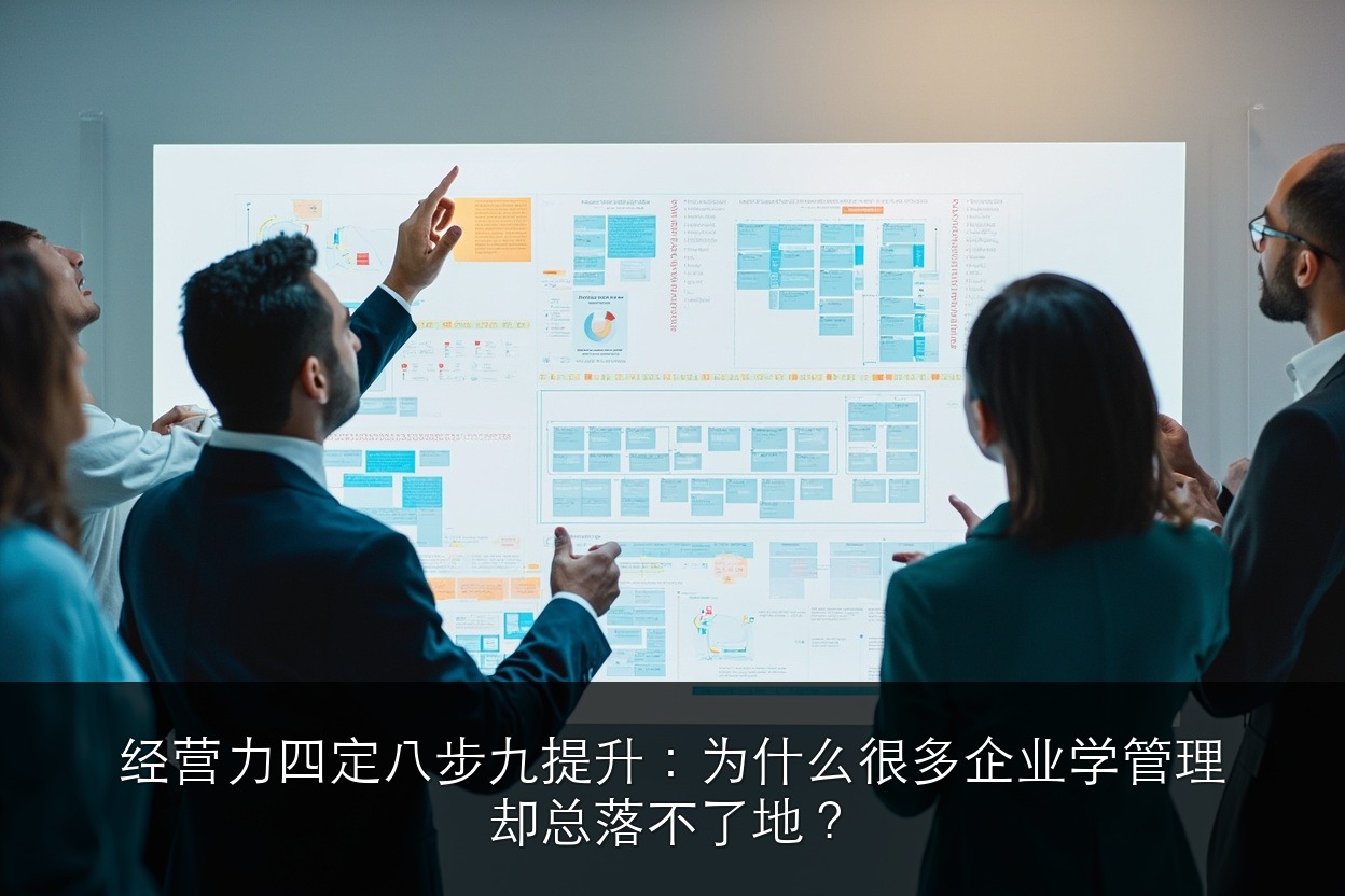 经营力四定八步九提升：为什么很多企业学管理却总落不了地？
