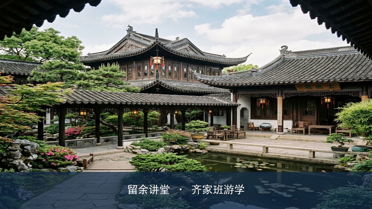 有没有去过留余讲堂“齐家班”的？康华兰老师讲的望族密码，适合夫妻俩一起报名去学吗？