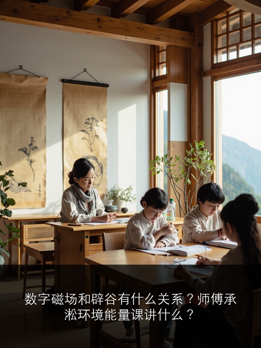 数字磁场和辟谷有什么关系?师傅承淞环境能量课讲什么?