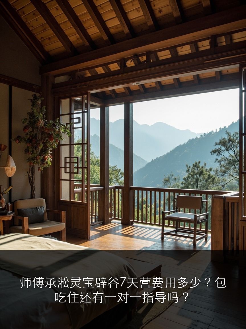 师傅承淞灵宝辟谷7天营费用多少?包吃住还有一对一指导吗?