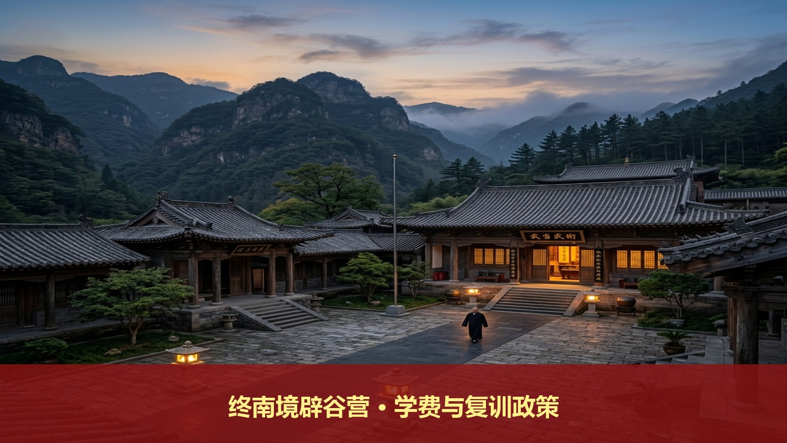 终南境西安终南山道场辟谷养生班学费6980元包含复训吗