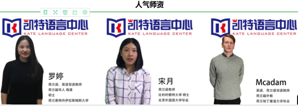 凯特语言中心中级荷兰语B1