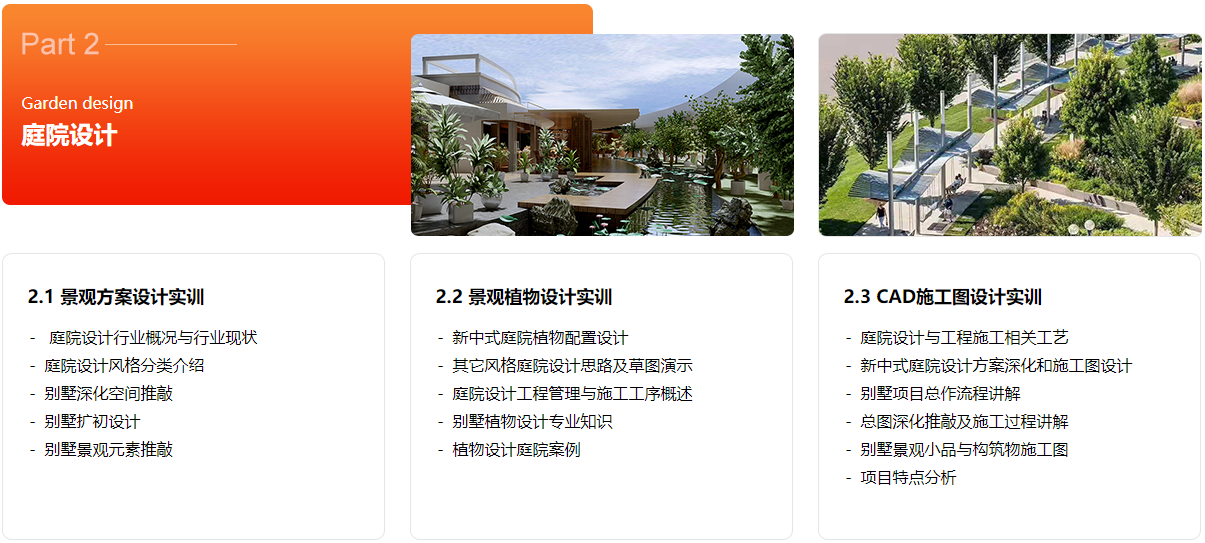 景观庭院设计精品班