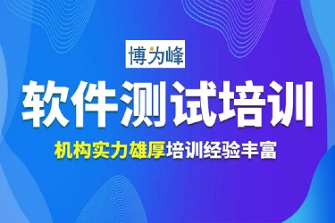 阜阳在线软件测试培训班