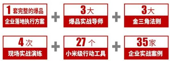 金错刀《爆品战略总裁营》