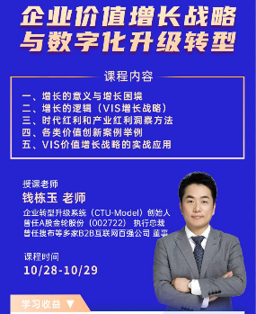 时代华商 商学研究院 企业价值增长战略与数字化升级转型_钱栋玉