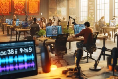 参观喜马拉雅标杆企业参观学习