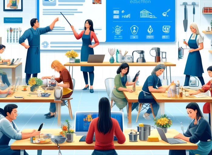 2024年家政行业的线上招生革新：新中华学习网的全新策略