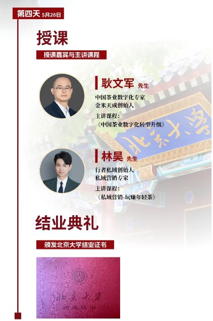 北京大学茶产业高质量经营研修班