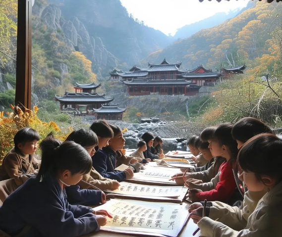 2025年浙江、济南、嘉定、滨州、南阳国学寒假冬令营推荐：罗浮山泰学学校