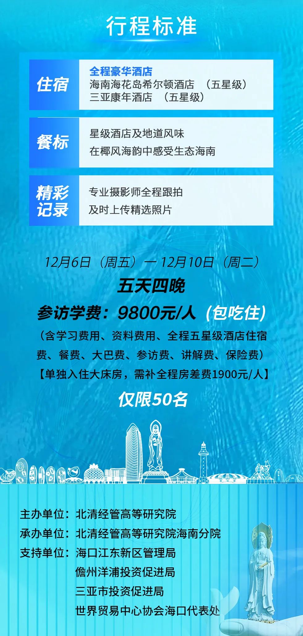 海南研学｜北清经管商学院第七届海南自贸港研学考察团2024.12.6-10