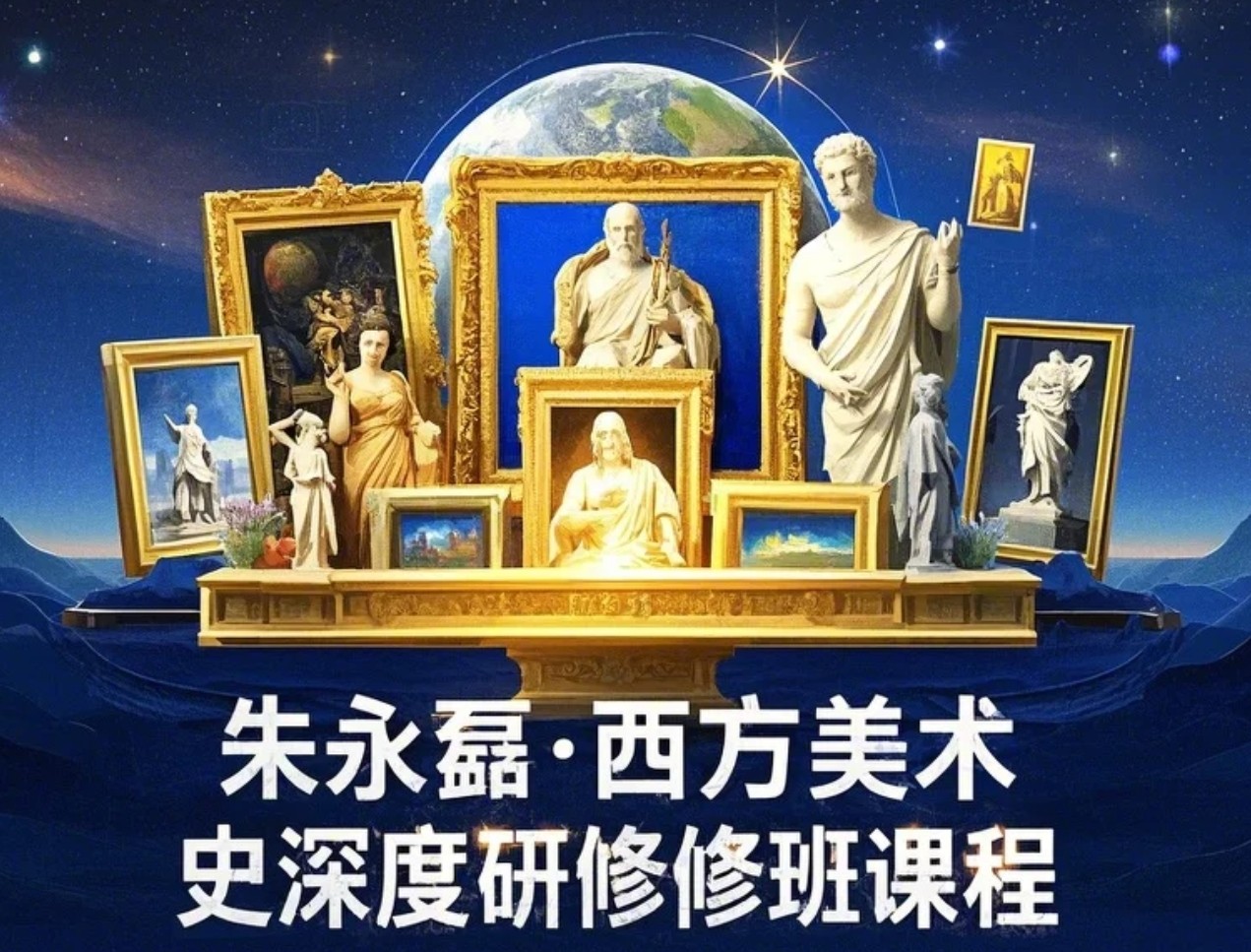 朱永磊·西方美术史深度研修班课程发布（四大亮点解读）