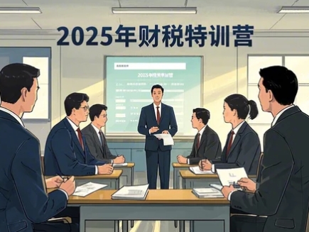 2025年财税培训师特训认证