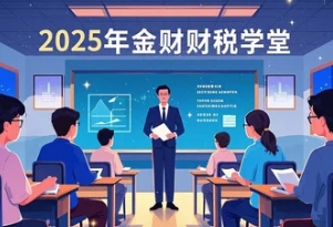 2025年金财财税学堂线上课堂推荐