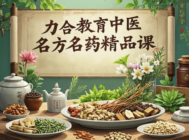 力合教育中医名方名药精品课发布(四大亮点解读)