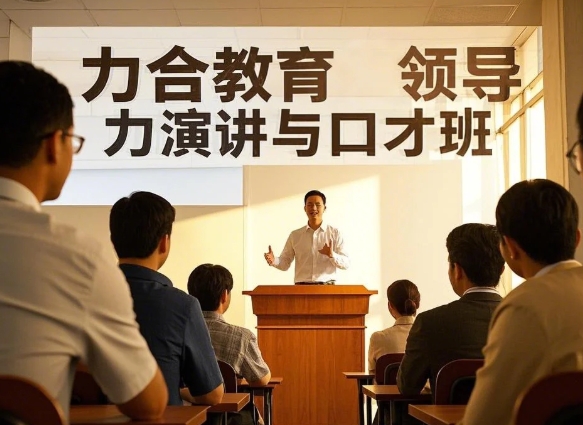 力合教育领导力演讲与口才班 31 期发布（四大亮点解读）