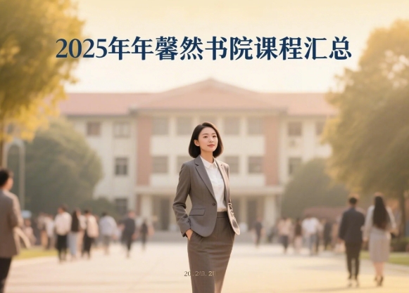 2025年馨然书院生命美学 IP 研修班