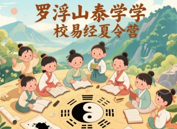 2025年罗浮山易经夏令营多少钱费用？用10天为孩子开启国学智慧之门