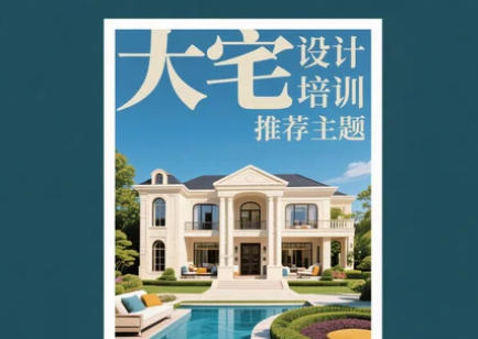 大宅设计培训学费多少钱？