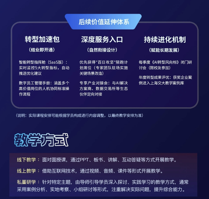 上海交通大学AI经营创新领军人才精训班