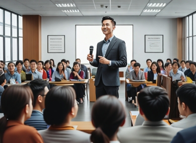 良辉演讲口才好吗？