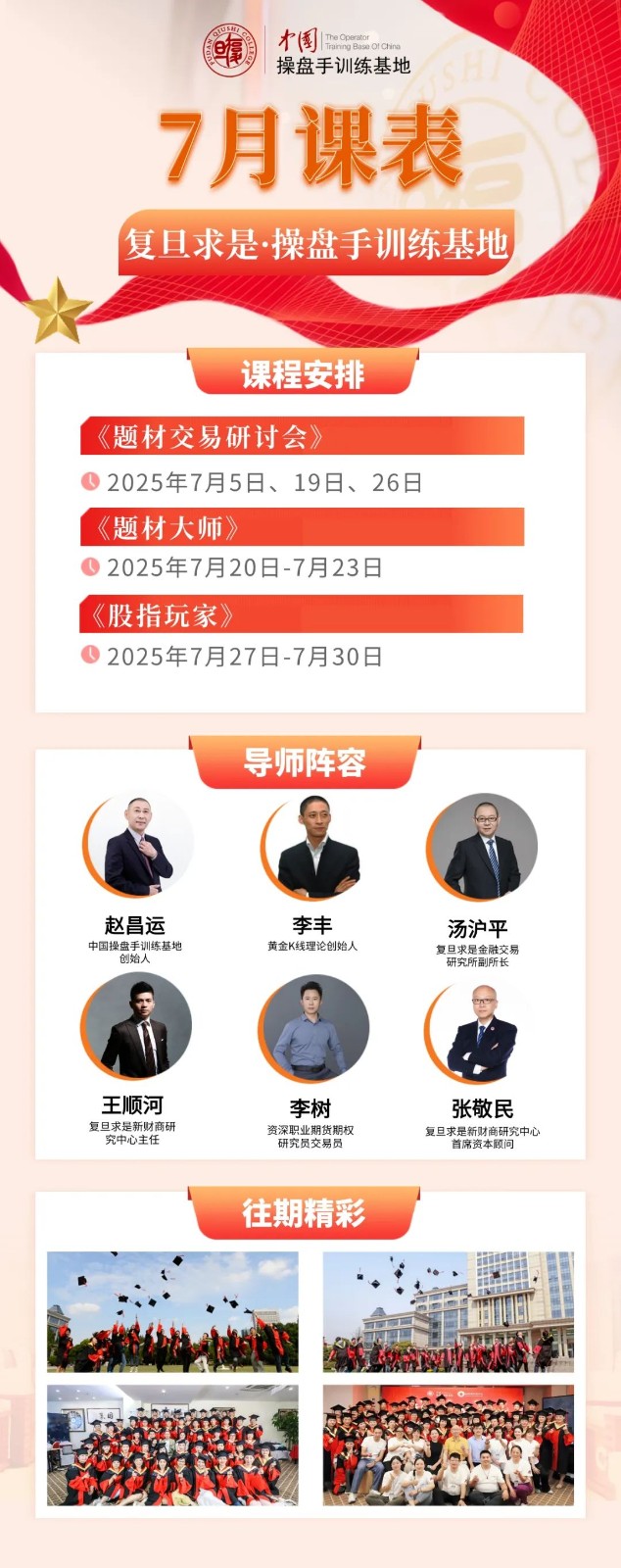 2025年7月20-23日复旦求是—操盘手训练基地题材大师课程_赵昌运