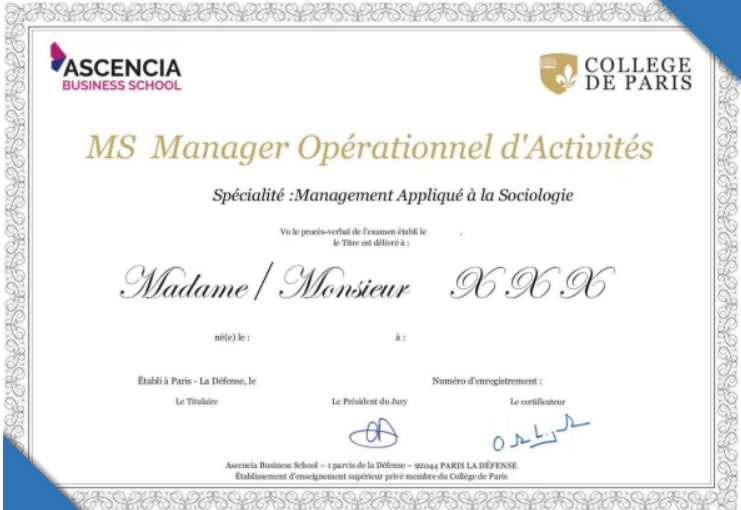 北清智库·巴黎学院-中法 MBA 硕士学位项目