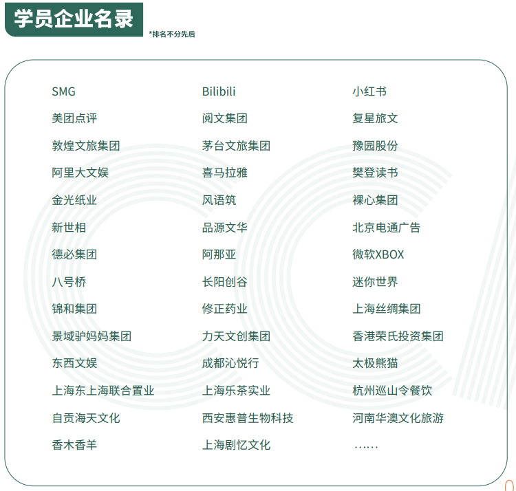 上海交大文创学院“新文创”CEO企业家研修班招生简章