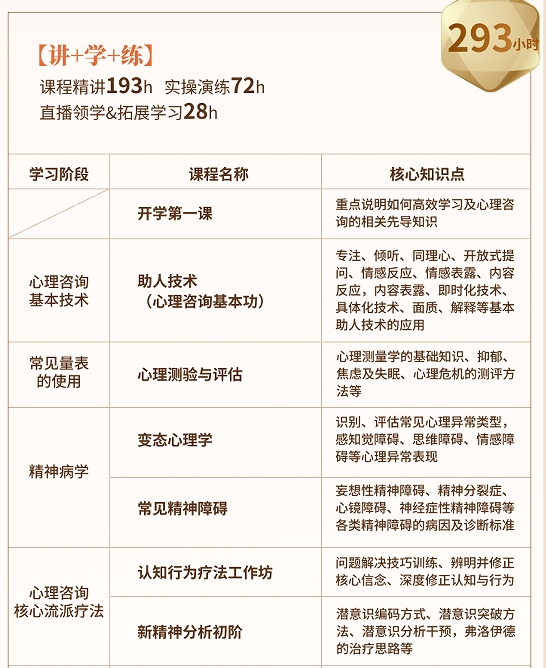 廖文婷心理咨询师执业培训项目班