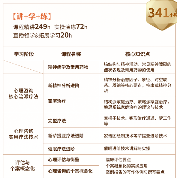 廖文婷心理咨询师执业培训项目班