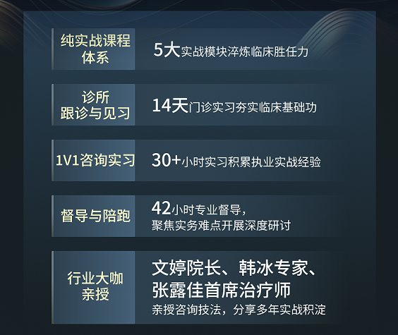 廖文婷心理咨询师高阶执业成长计划