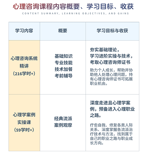 廖文婷心理咨询师专业技能培训