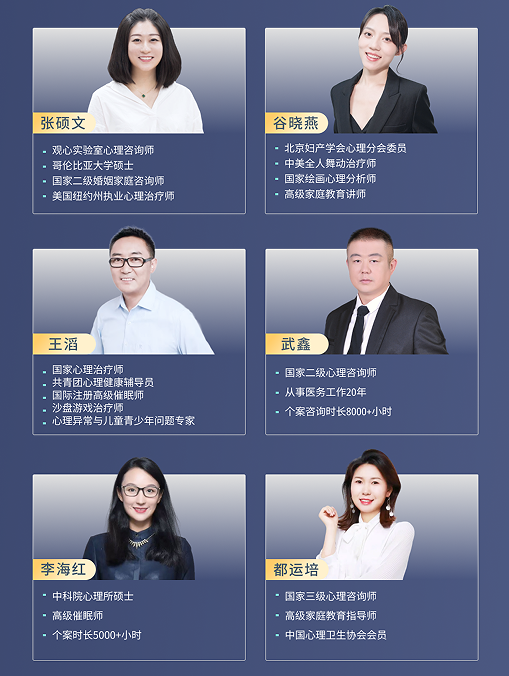 廖文婷心理咨询师专业技能培训