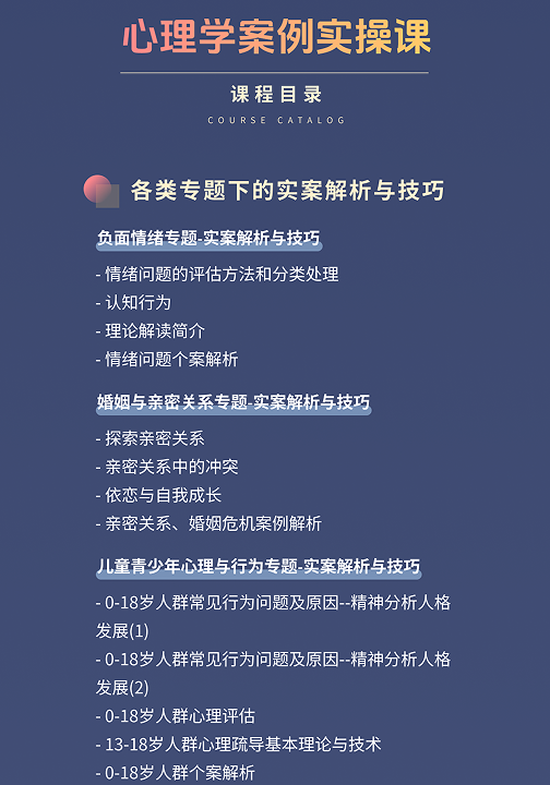 廖文婷心理咨询师专业技能培训