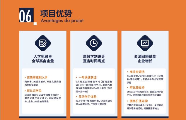 巴黎PPA高等商学院MBA工商管理硕士项目