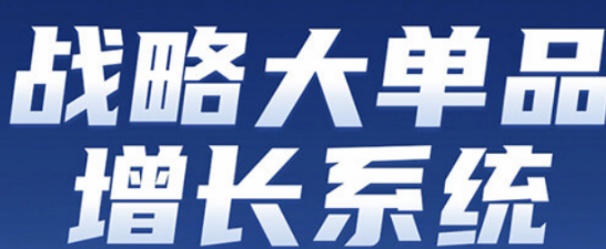 金错刀爆品战略实战课：系统打造战略大单品，引爆市场增长
